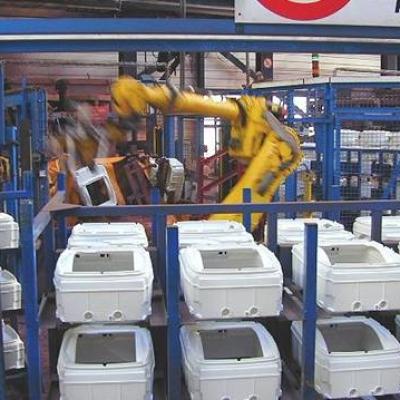 Atelier plastique: remplissage cuves