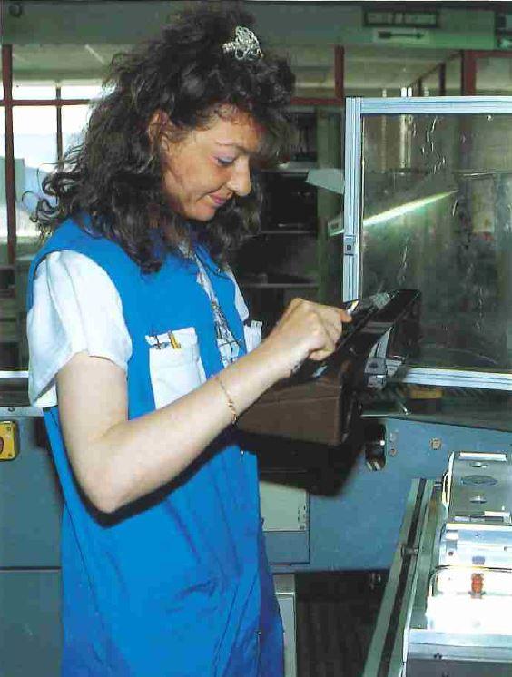 CIMETIERE Sandrine (sérigraphie)(années 1990)