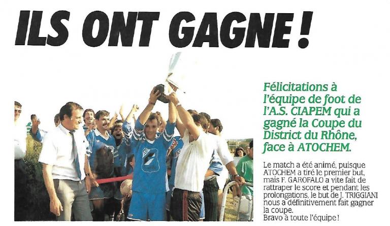FOOT 1989 (années 1980)