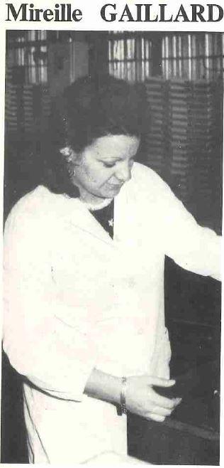 GAILLARD Mireille (années 1970)