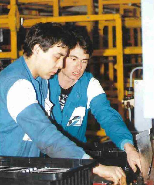 GALDEANO Jean-Luc GAUDILLERE Michel (maintenance)(années 1990)