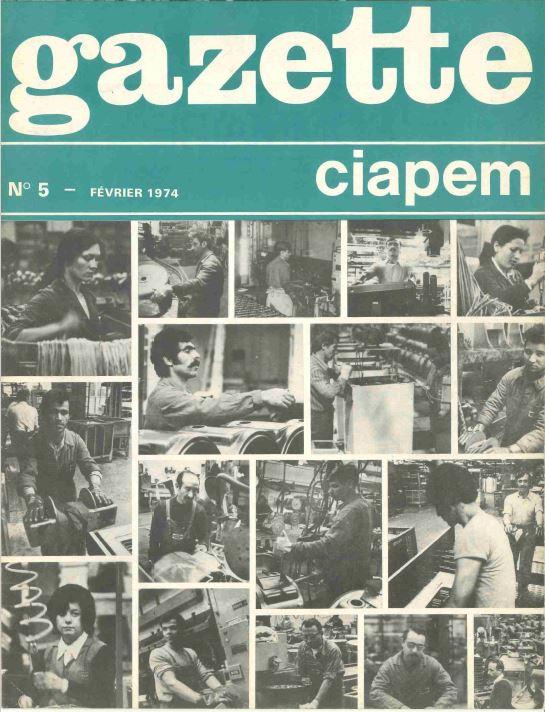 Gazette N°5 de 1974 (années 1970)