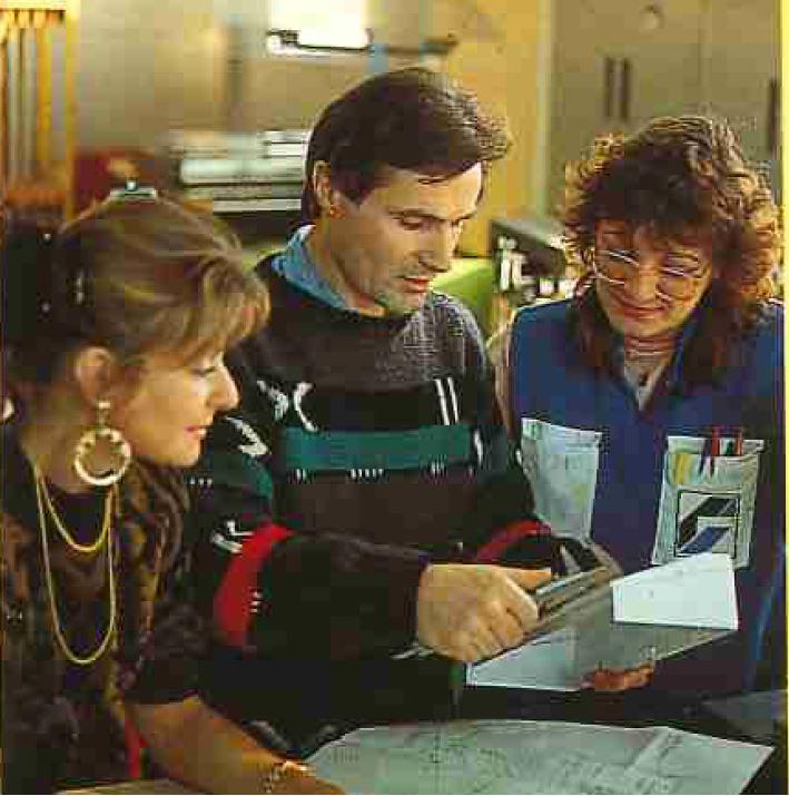GOUACHE Manuela SERENO Patrice TREILLE Marie-Noelle(années 1990)