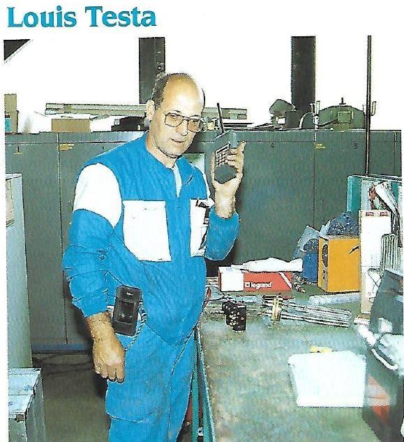 Louis testa 91 annees 90 