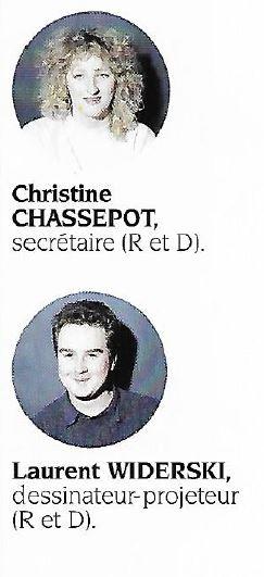 Nouveaux de 1990 CHASSEPOT Christine WIDERSKY Laurent (années 1990)