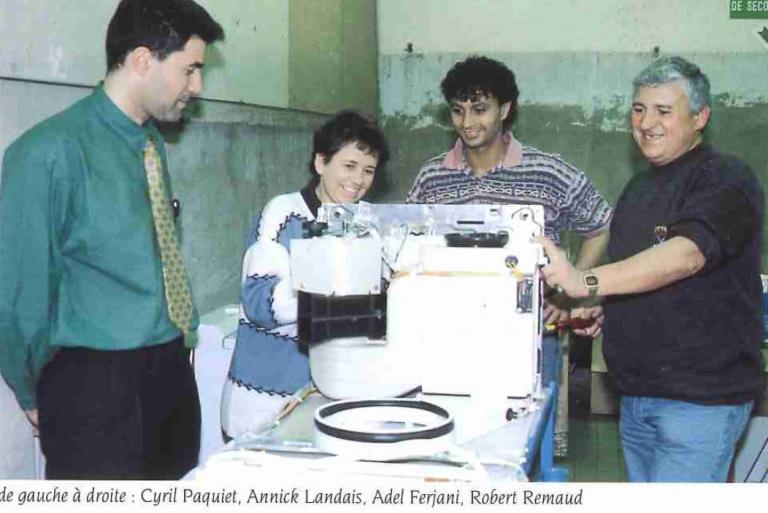 PAQUIET Cyril LANDAIS Annick FERJANI Adel RENAUD Robert (années 1990)