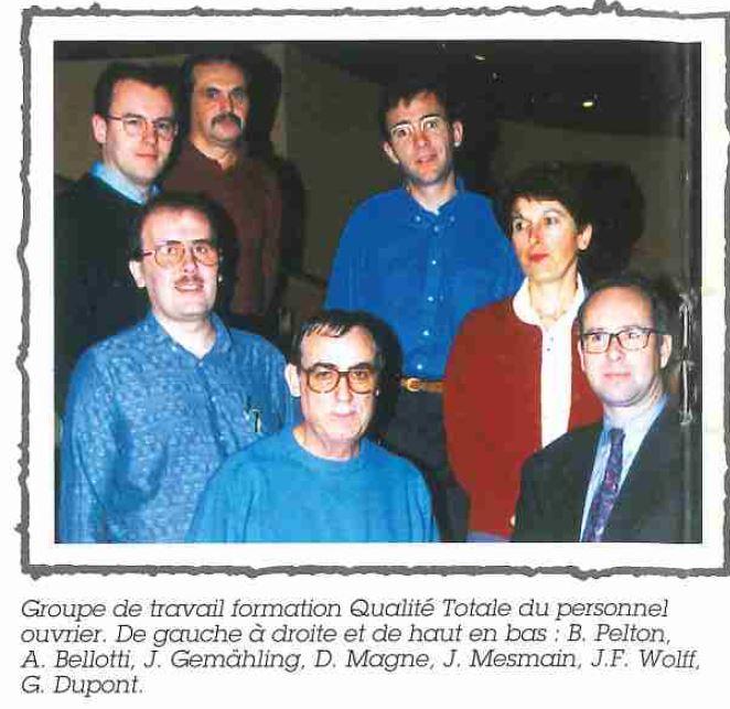 PELTON BELLOTTI GEMAHLING MAGNE MESMAIN WOLFF DUPONT(années 1990)