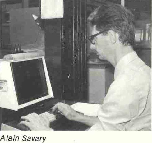 SAVARY Alain (études) (années 1970)