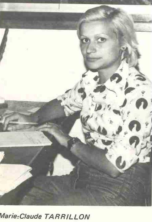 TARRILLON Marie Claude  (années 1970)