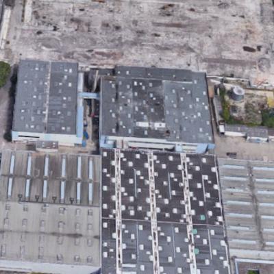 usine aujourd'hui vue du ciel