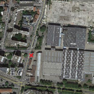 usine aujourd'hui vue du ciel