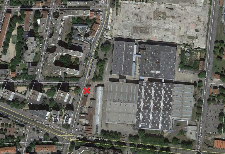 usine aujourd'hui vue du ciel