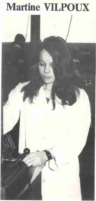 VILPOUX Martine ou GONON Martine (études) (années 1970)